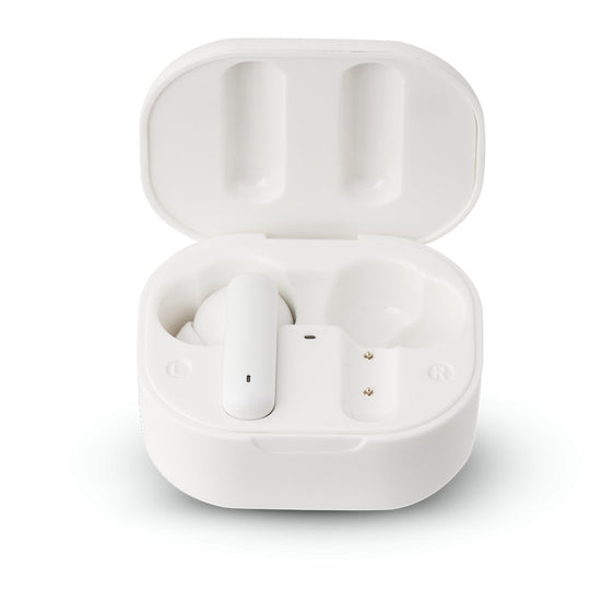 Audífonos inalámbricos TWS Orion: 3hrs uso, protección IPX4, blanco