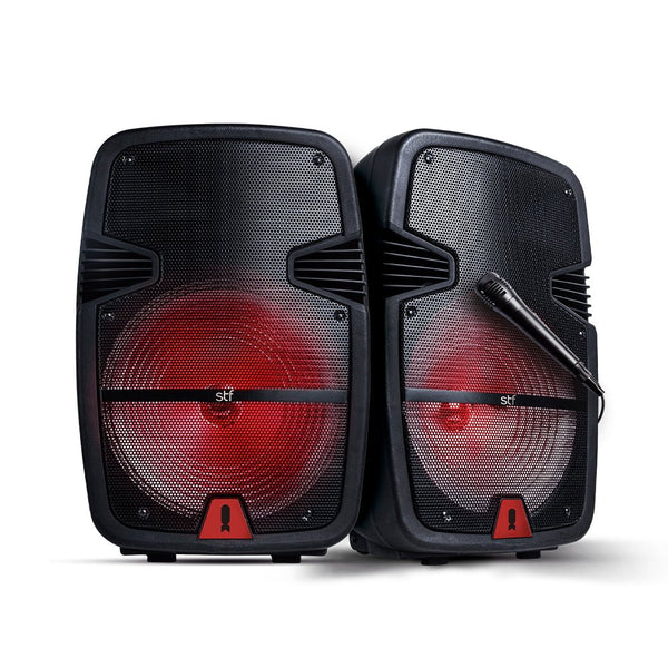 Bafle bocina inalámbrica | STF Boom XL 2.0 | 8" pulgadas, Kit 2 pz, Karaoke, TWS - STF - ST-S84551
