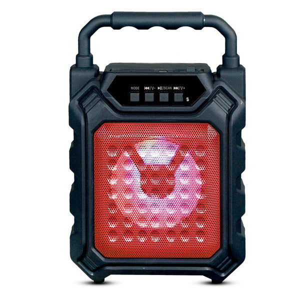Bocina inalámbrica portátil | STF Connect | 4" pulgadas con luz led - STF - ST-S93553