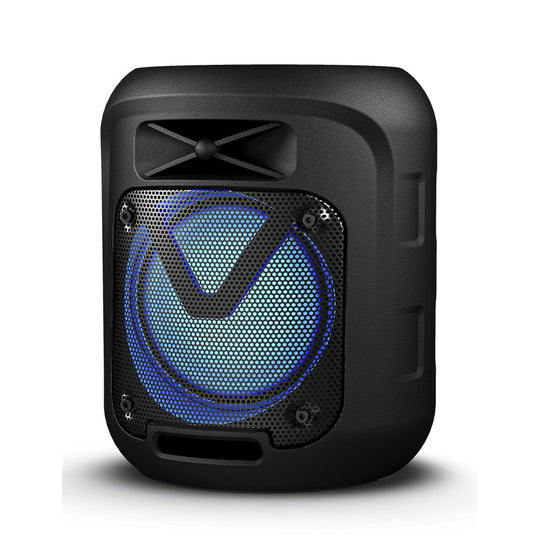 Bocina inalámbrica portátil Wave: 4" pulgadas, portátil, con luz led, 4 hrs uso