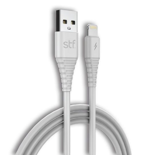 Cable USB a Lightning 1m Carga Estándar Transferencia Datos Blanco