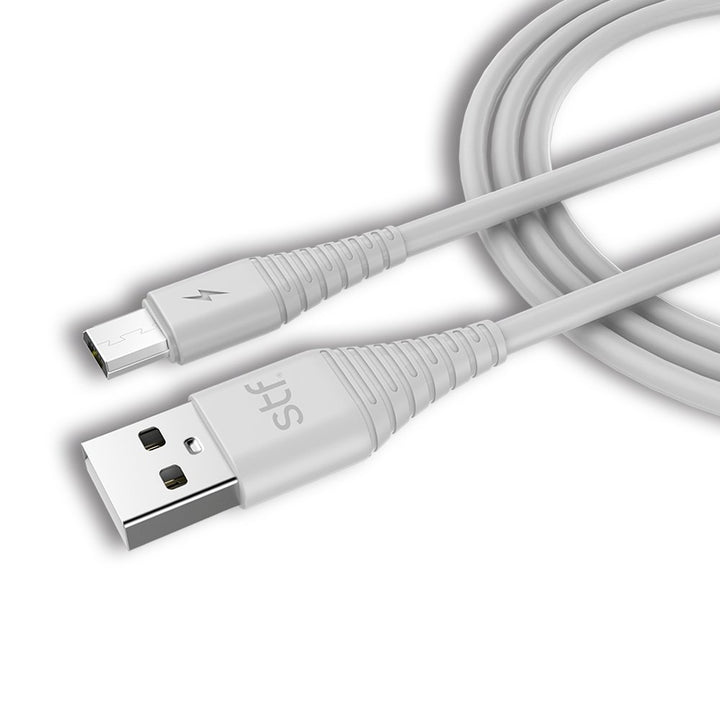 Cable para celular | STF Micro USB | Carga estándar 1 metro Blanco - STF - ST-A02633