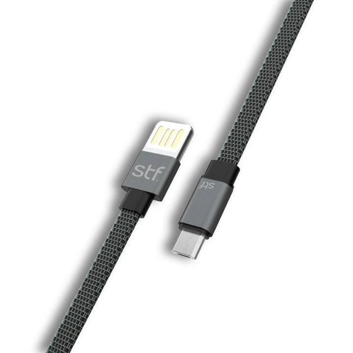 Cable para celular | STF Micro USB | Carga ultra rápida 1 metro Negro - STF - ST-A02831