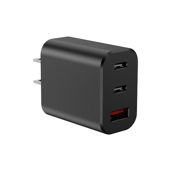 Cargador de pared | STF GaN | 3 salidas 3A para celular - STF - ST-A36762