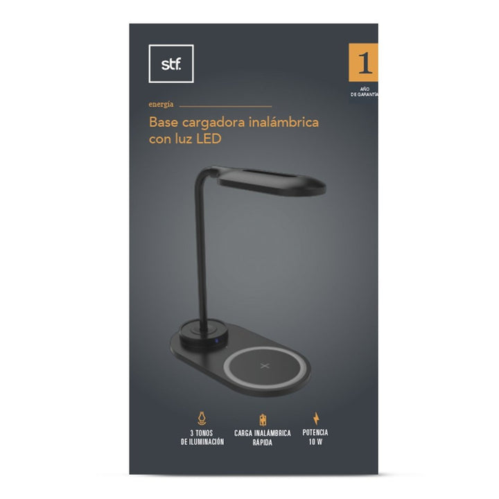 Cargador inalámbrico con lampara | STF base | Luz led - STF - ST-A80285