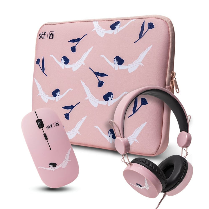 Auriculares con funda