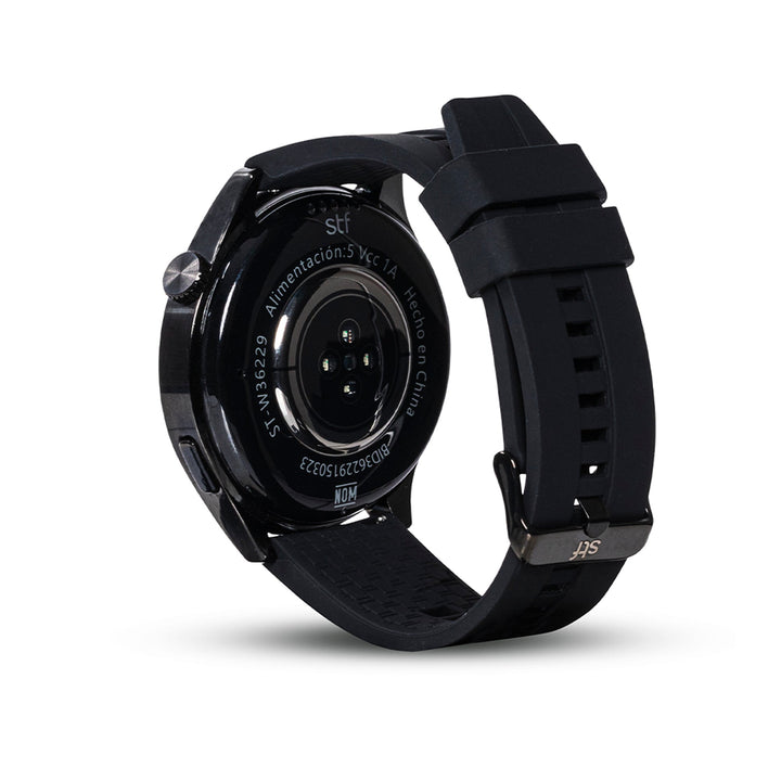 Kit Reloj Inteligente Smartwatch Kronos Evolution + Audífonos True Wireless Forte negro - STF - ST-P60242