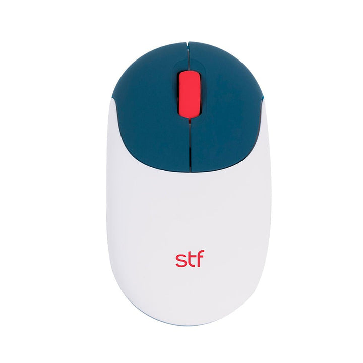 Kit Teclado + Mouse inalámbrico | STF VIVA! | para computadora June Azul - STF - ST-A93478
