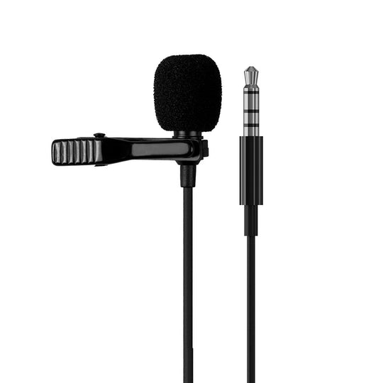 Micrófono para celular | STF con clip | 3.5mm auxiliar