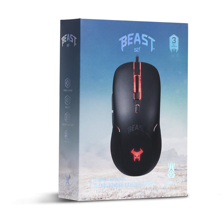 Mouse gamer | STF Beast Abysmal Arsenal | 4 resoluciones gaming para computadora - STF - STG-A32325