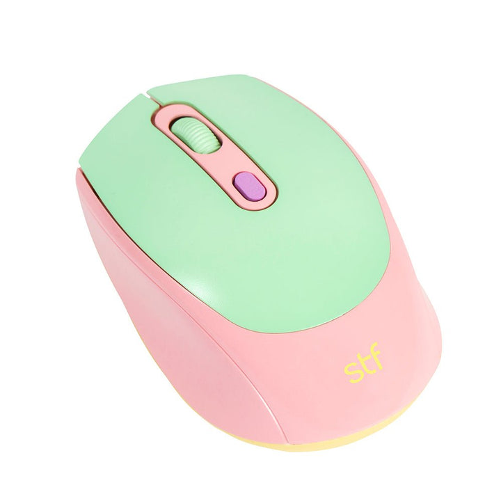 Mouse inalámbrico óptico | STF VIVA! | para computadora Sweet Rosa - STF - ST-M93508