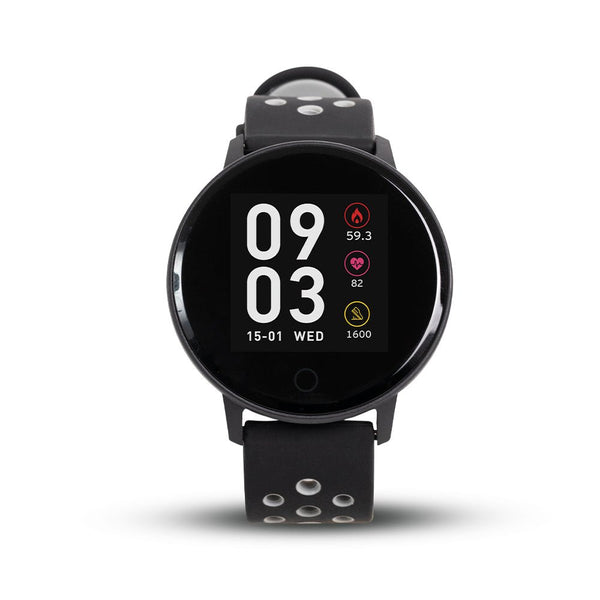 Smartwatch reloj inteligente | STF Kronos Sport | Resistencia al agua IP68 negro - STF - ST-A32804