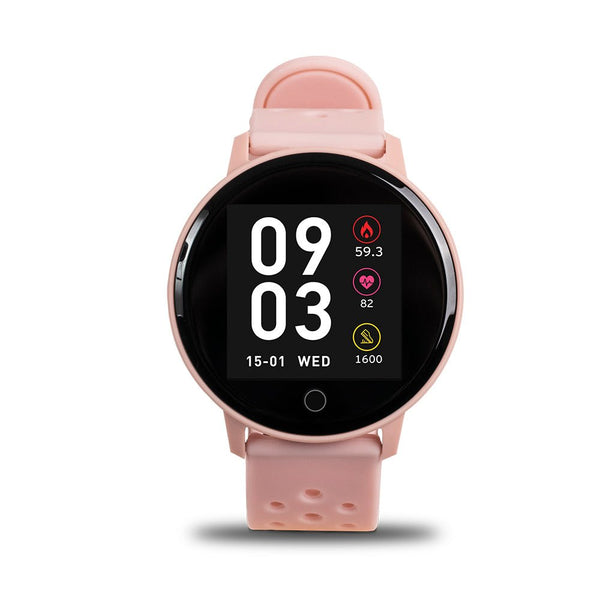 Smartwatch reloj inteligente | STF Kronos Sport | Resistencia al agua IP68 rosa - STF - ST-W37943