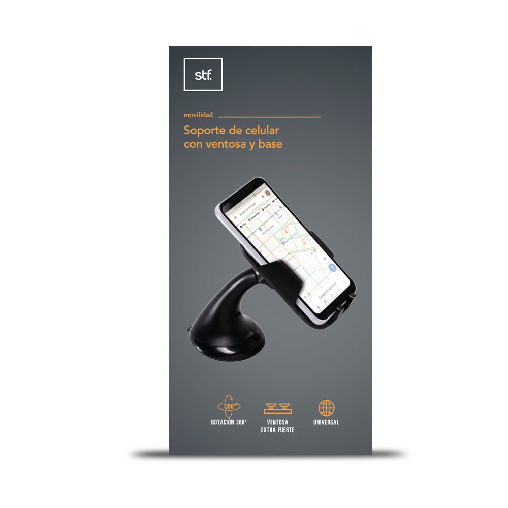 Soporte para celular | STF Ventosa - STF - ST-A37189