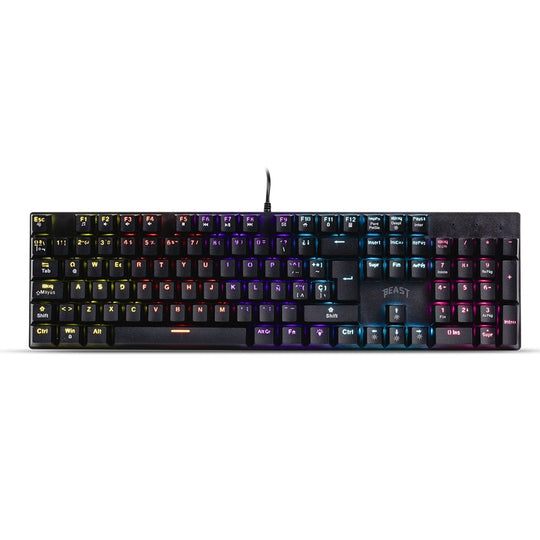 Teclado Gamer | STF Beast Abysmal Armor Tournament | Mecánico con luz
